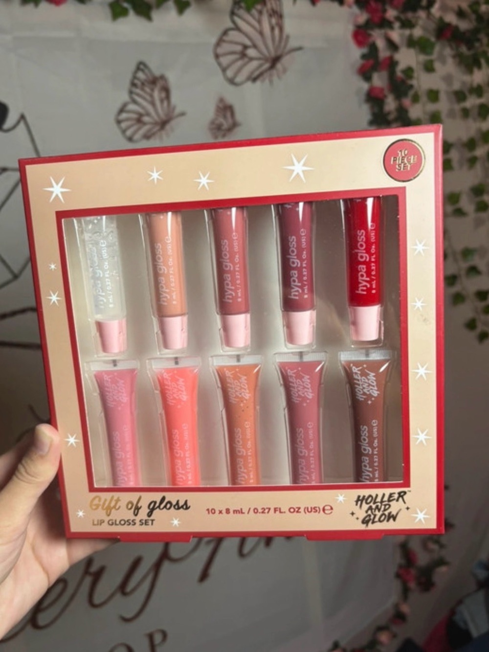 10 pc lipgloss set